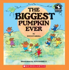 The Biggest Pumpkin Ever – Paperback By Steven Kroll – VERY GOOD