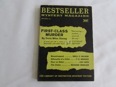 Bestseller Mystery Pulp Magazines Lot of 2 Vintage Thriller/Mystery Softcover