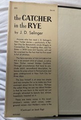 CATCHER IN THE RYE J.D. Salinger NOVEL 1st Edition 37th Printing FICTION 1951