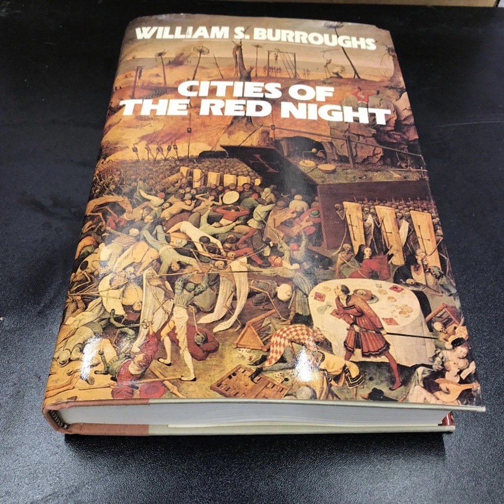 1st Edition 1st Printing Cities of the Red Night William S Burroughs HC &DJ.#148