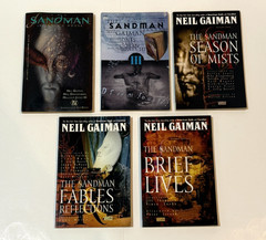 The Sandman TPB Lot Vol 2 3 4 6 7 Neil Gaiman Vertigo Comics Comic Books