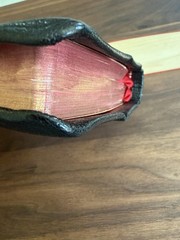 Caloca Rebind KJV Sola Scriptura Bible Rare Zondervan Diamond Type Heavy Paper