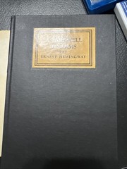 Ernest Hemingway A Farewell to Arms Copyright 1929 Renewal Copyright 1957 HC