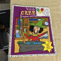 Witch Cree Paper Back Sticker Activity Book