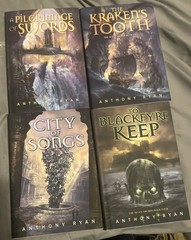 The Seven Swords Books 1-4 Signed by Author Anthony Ryan Limited Edition HC