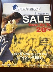 Domestications Home Fashions 2001 Summer Catalog 64 pages illustrated