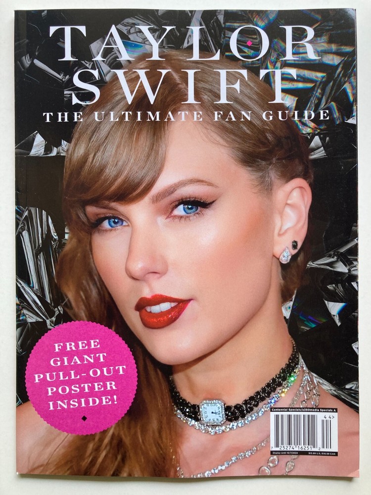 TAYLOR SWIFT – THE ULTIMATE GUIDE 2024 A360MEDIA Magazine + GIANT POSTER! / NEW