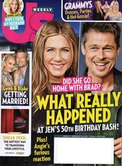 Us Weekly Feb. 25 2019 Jennifer Aniston Brad Pitt Justin Bieber Kylie Jenner