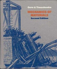 Mechanics of materials – Hardcover, by Gere James M. – Acceptable n