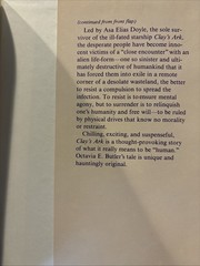 Clay’s Ark by Octavia Butler – 1984 – Book Club Edition – HC/DJ, Good