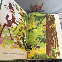Bambi Hardcover Disney Staff, Walt Disney’s A Golden Book 29th ed 1978