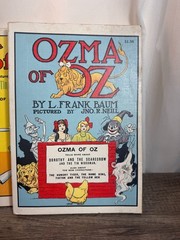 Lot of 3 Vintage Oz Books L. Frank Baum Reilly & Lee White Edition 1960s Reprint