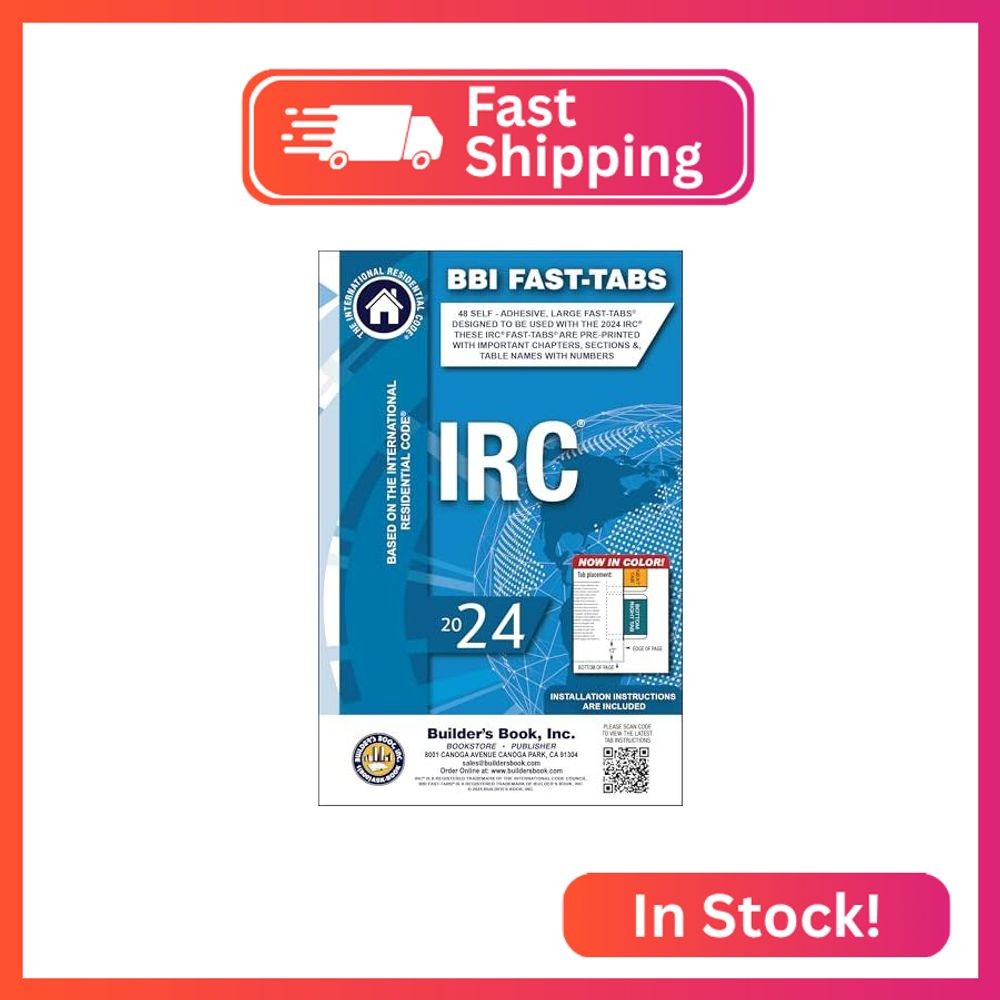 2024 International Residential Code (IRC) Fast-Tabs