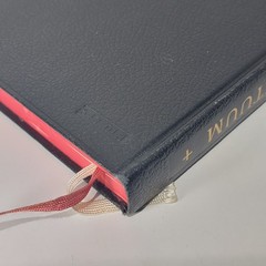 Collectio Rituum 1964 Catholic Leather Liturgy Book in Latin English RARE