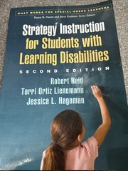 Strategy Instruction for Students with Learning Disabilities