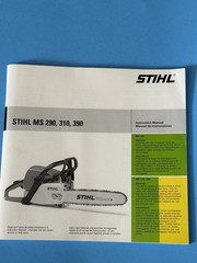 Stihl MS290 310 390 Chainsaw Owners Manual Folder 2