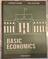Basic Economics Fourth Edition Hardcover by Carson & Cleveland Boundary Stone