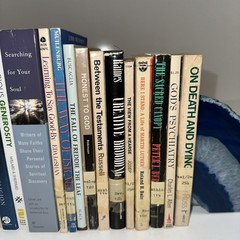 Vintage Lot of 40 Christian Religious Sermons Theology Books – Pastor’s Library