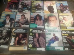 Vintage Modern Drummer , Down Beat 29 Issues Sheet Music Jimi Hendrix