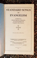 Standard Songs of Evangelism Tabernacle Publishing with Round Notes 1960