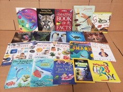Lot of 10 Science Nature Experiment Animal Educational Learn Kid Child Books MIX