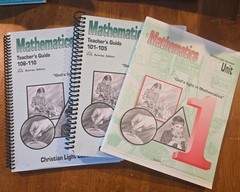 Christian Light Education Math 101 Teachers Guide 101-105 106-110 Light Unit 110