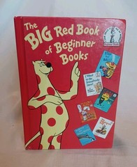 1995 Dr. Seuss The Big Red Book of Beginner Hard Cover 6 Stories Book 344 Pages