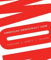 AMERICAN DEMOCRACY NOW By Brigid Harrison & Jean Harris – Hardcover *Excellent*