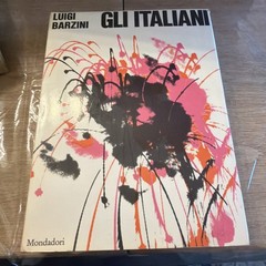 Gli Italiani. Vizi e virtu di un popolo By Luigi Barzini 1966 Hc/Dj