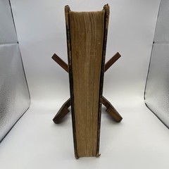 American Bible Society 1843 New Testament Psalms Leather Illustrated Bible Book