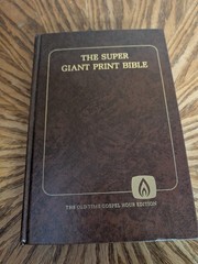 The Super Giant Print Bible Old Time Gospel Hour KJV Old Testament-Malachi