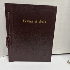 Leaves Of Gold Book Anthology Of Prayers Edited By Clyde Francis Lytle 1948
