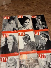 Lot of 12 Vintage Life Magazines – Various Issues From January To December 1939