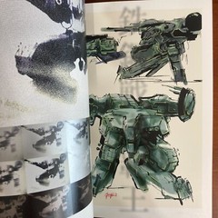 THE ART OF METAL GEAR SOLID Yoji Shinkawa Art Book Illustration