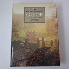 Vintage THE NATIONAL TRUST GUIDE Lydia Greeves Hardcover 1989 UK DJ Illustrated