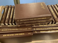 LOUIS L’AMOUR Leatherette HC Books BANTAM WESTERN Choose from Dozens