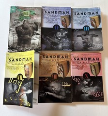 The Sandman by Neil Gaiman Paperback Comic Book Collection Lot Of 6