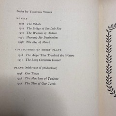The Ides of March Thornton Wilder Harper & Brothers First Edition 1948