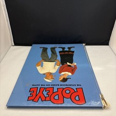Popeye: The Storybook Based on the Movie Oversized Glossy Hardcover (see photos)