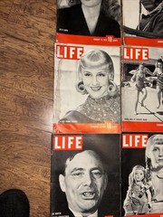 Lot of 12 Vintage Life Magazines – Various Issues From January To December 1939