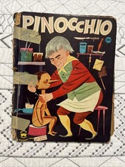 Vintage Wonder Books, Inc., Pinocchio, First Edition 1954 Hard Cover