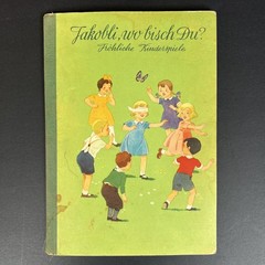 VTG 1951 Jakobi Wo Bisch Du? Swiss German Children’s Games Illustrated Book
