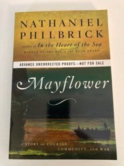 Mayflower by Nathaniel Philbrick (2006) Advance Uncorrected Proofs (ARC)