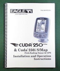 Eagle Cuda 250 Instruction Manual: 172 Pages & Protective Covers!