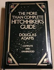 More Than Complete Hitchhiker’s Guide by Douglas Adams Bonded Leather Cover