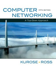 COMPUTER NETWORKING: A TOP-DOWN APPROACH (5TH EDITION) By James F. Kurose VG