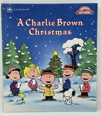 A Charlie Brown Christmas Golden Book 1988 Charles M. Shulz Large Hardcover