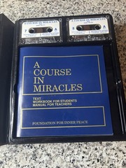 A Course In Miracles Workbook For Students Manual For Teachers 59 Cassette Case￼