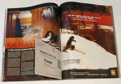 Powder Magazine Nov ’05 Vol 34 #3 Abma Davenport Rahlves CD ROM Red Bull Copilot