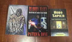 Lot of 3 Signed & Inscribed Books – Indie Authors, Philosophy, Fiction